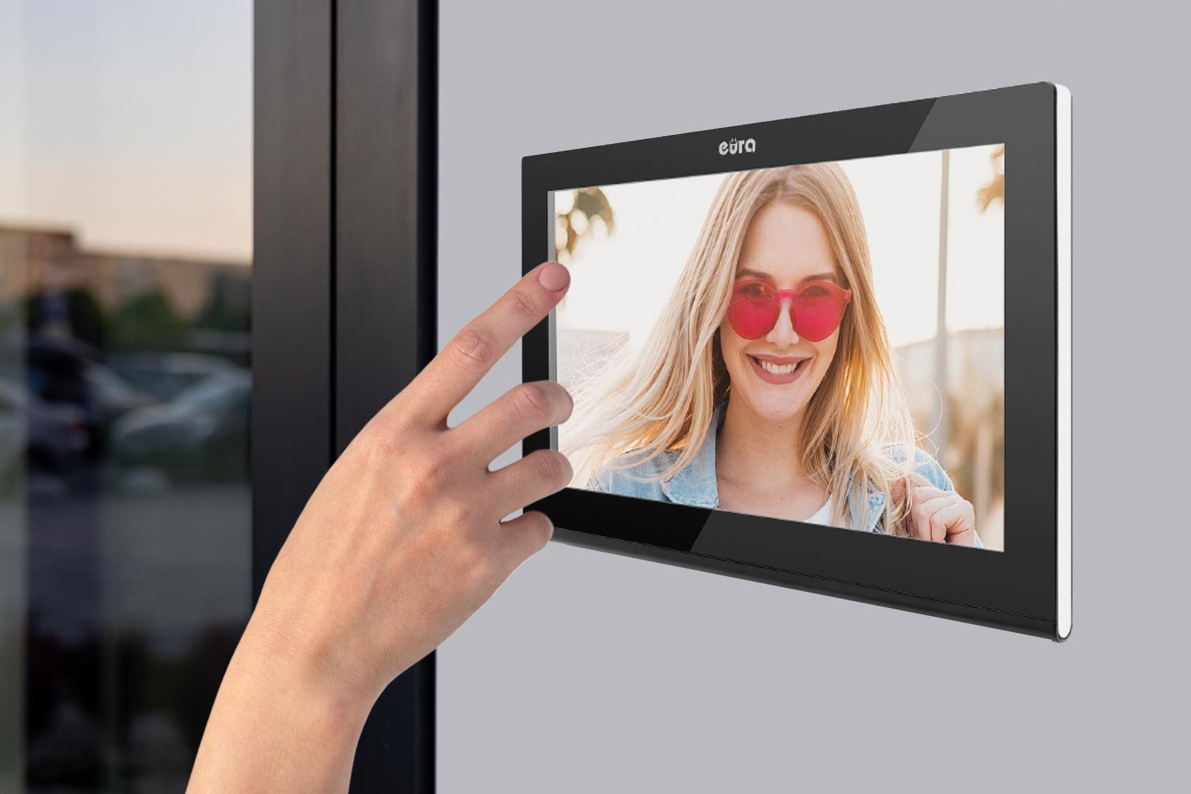 Wideodomofon Eura VDP-99C5 czarny, WiFi, RFID, Tuya - obrazek 3