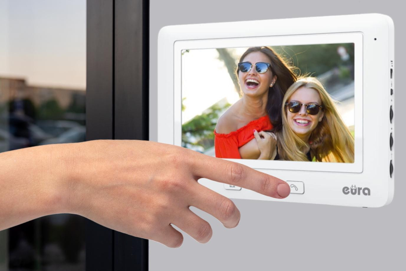 Wideodomofon Eura VDP-45A3 "ALPHA" White - obrazek 4