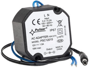 Zasilacz Impulsowy Hermetyczny Pulsar PSC12015 12V/1,5A