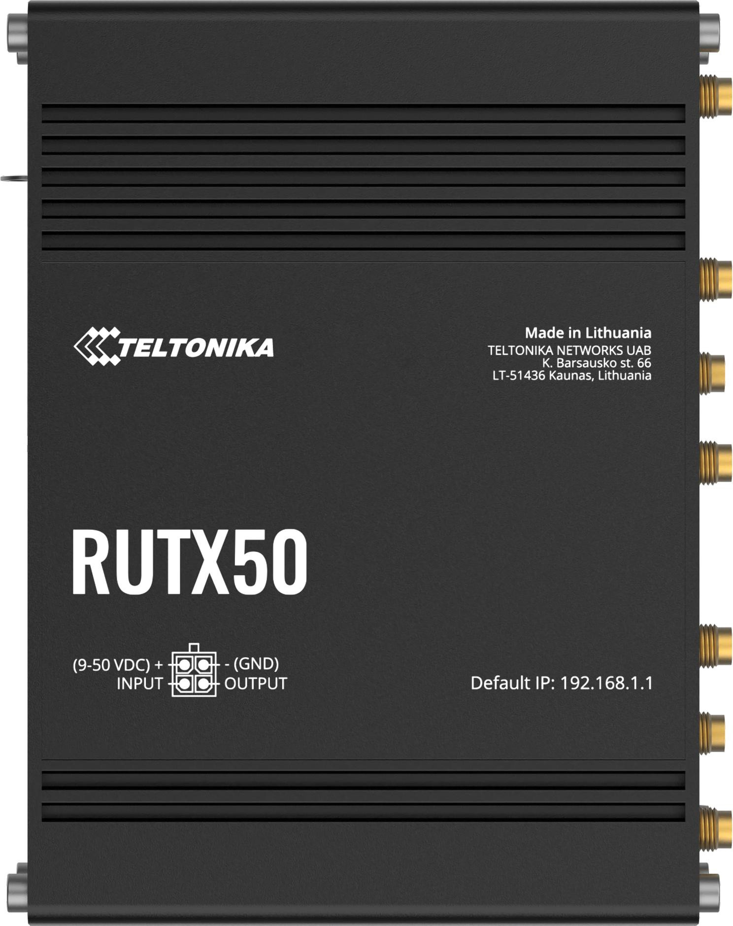 Teltonika RUTX50 router przemysłowy 5G (RUTX50000000)