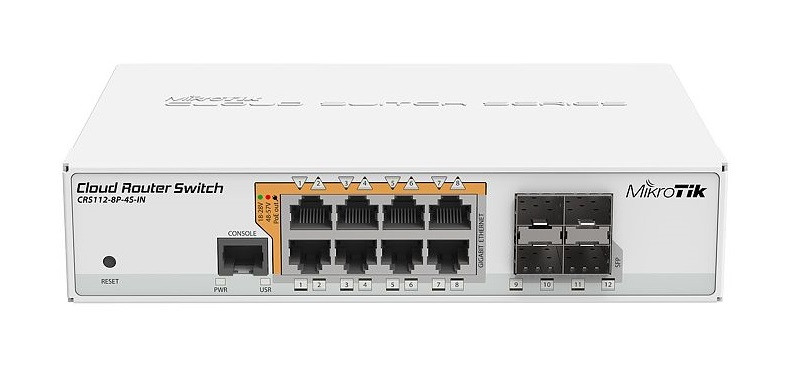 Mikrotik Routerboard CRS112-8P-4S-IN POE