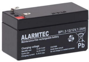 Akumulator AGM Alarmtec serii BP 12V 1,2Ah