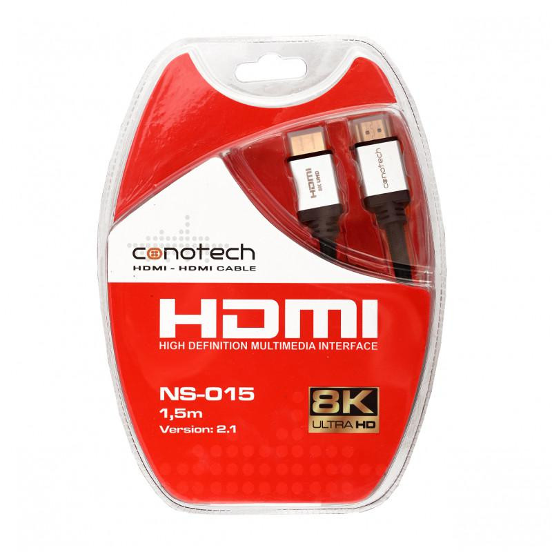 Kabel Hdmi Conotech NS-015 8K ver. 2.1 - 1,5m - obrazek 3