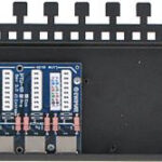 8-kanałowy panel zabezpieczający LAN z ochroną przepięciową PoE EWIMAR PTU-58R-ECO/PoE