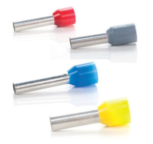 Tulejka Izolowana 1,5mm2 DUI-1,5-10CR Czerwony (100szt.)