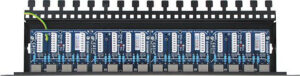 16-kanałowy panel zabezpieczający LAN z ochroną przepięciową PoE EWIMAR PTU-516R-ECO/PoE