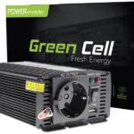 Przetwornica Napięcia Green Cell 12V / 230V 500W/1000W Modyfikowana Sinusoida