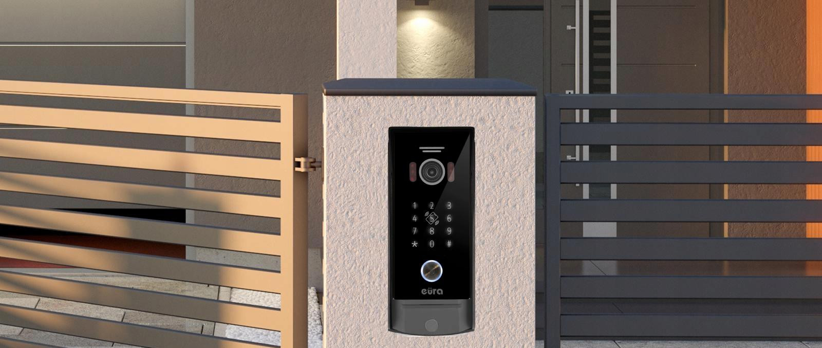 Wideodomofon Eura VDP-99C5 czarny, WiFi, RFID, Tuya - obrazek 4