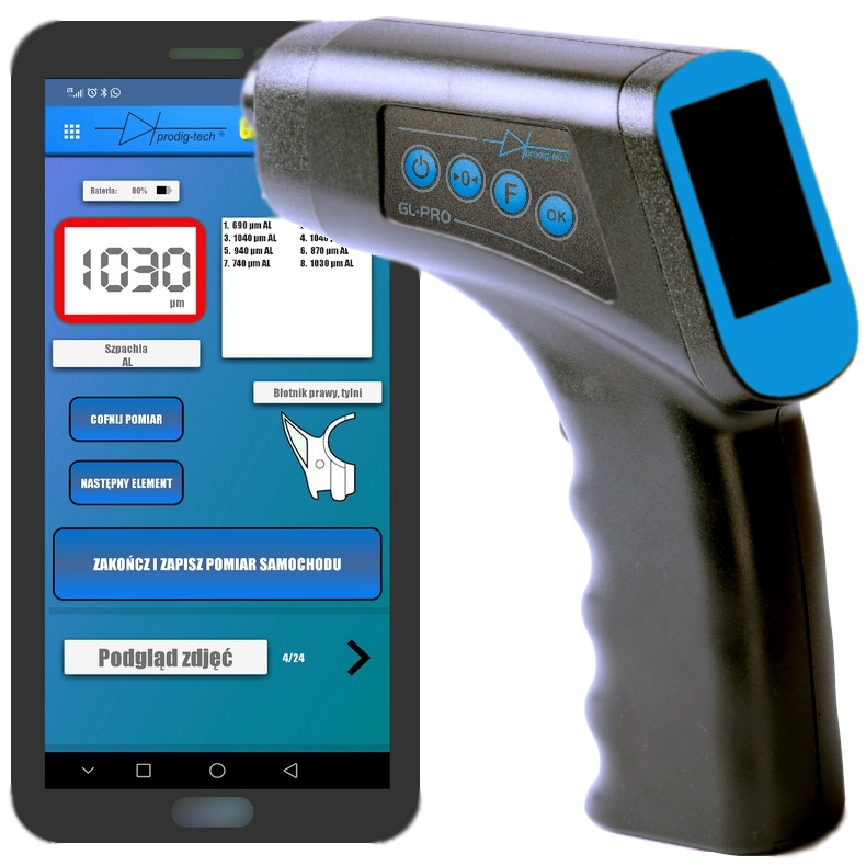 Miernik Grubości Lakieru GL-PRO-Smart-FAZ