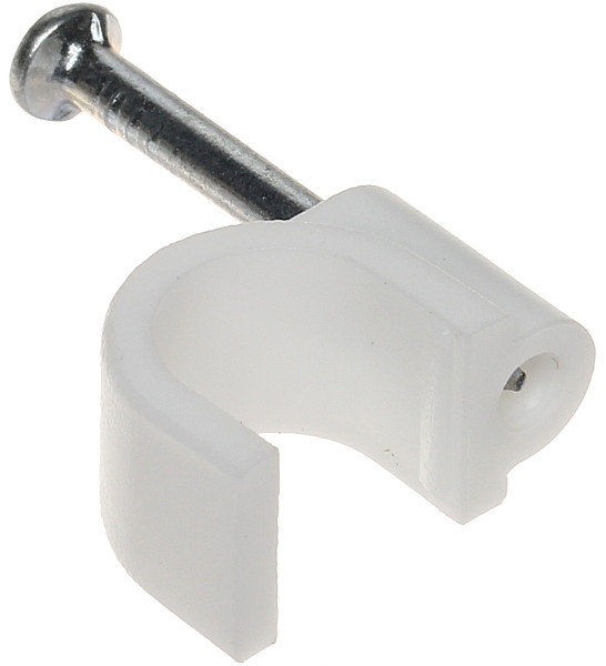 Trzymak Kabla TRZ-7/100 Biały