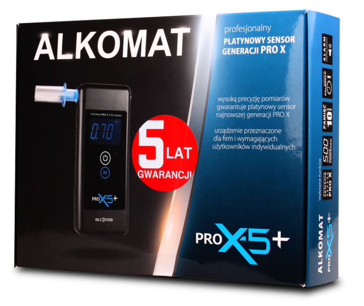 Alkomat AlcoFind PRO X-5 Plus - obrazek 4