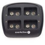 Ładowarka do akumulatorków 6F22 / HR22 / 9V everActive NC-109