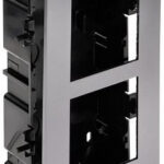 Ramka z puszką do montażu podtynkowego 2-modułowa HIKVISION DS-KD-ACF2(Plastic)