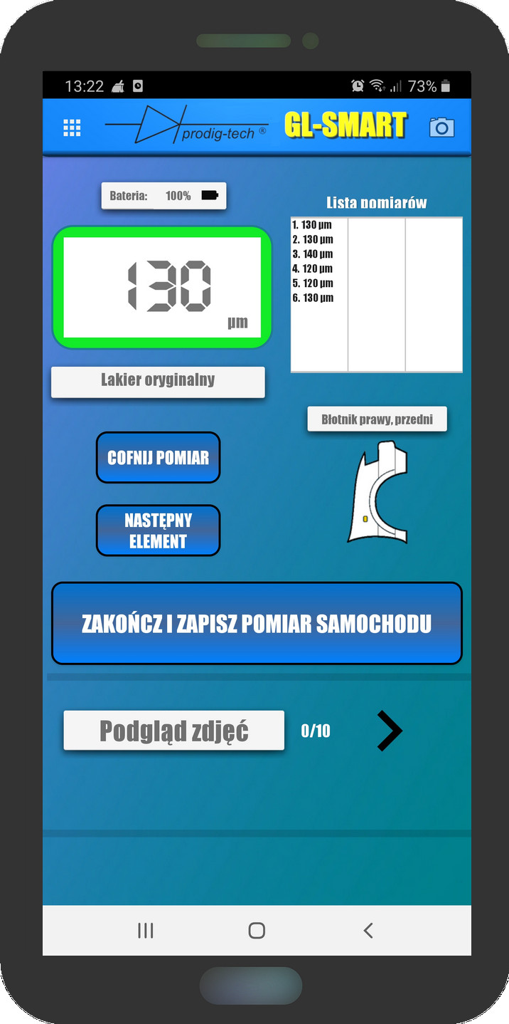 Miernik Grubości Lakieru GL-PRO-Smart-FAZ - obrazek 10