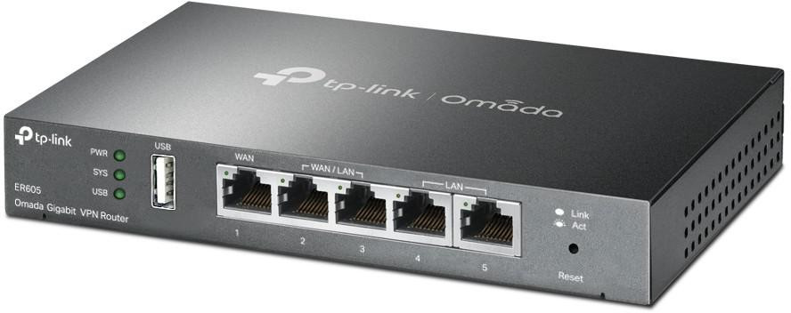 Router TP-Link TL-ER605 VPN SafeStream, Multi-WAN