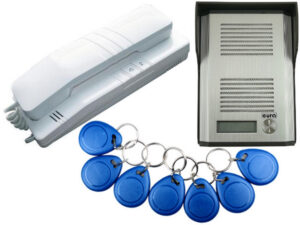 Domofon Eura ADP-41A3 1-rodzinny z czytnikiem Rfid (RL-3203ID)