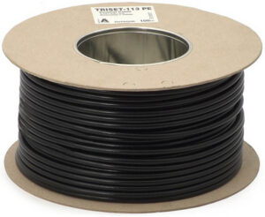 Przewód Koncentryczny Triset-113 75 Om PE+żel Fca klasa A 1,13/4,8/6,8 100 dB - rolka 100m