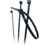 TRYTYT Opaska zaciskowa Czarna UV 200x3,6 CV-200IW (100szt.)