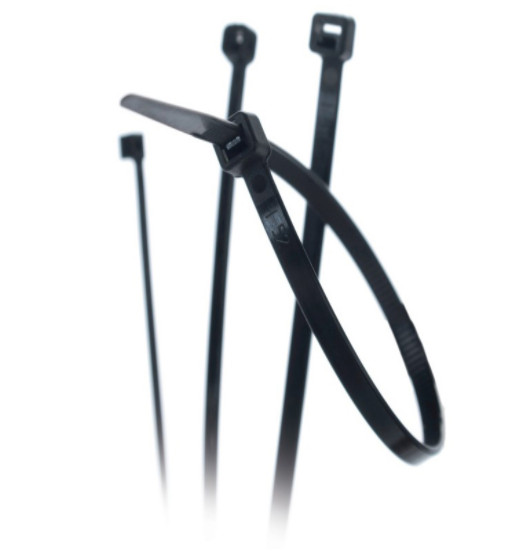 TRYTYT Opaska zaciskowa Czarna UV 250x3,6 CV-250IW (100szt.)