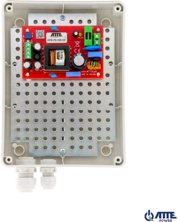 Zasilacz sieciowy Smps 12V 6A 72W Atte APS-70-120-M1