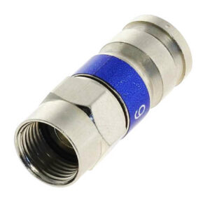 DELTA Wtyk Kompresyjny F/ZAC-RG-6/MSR