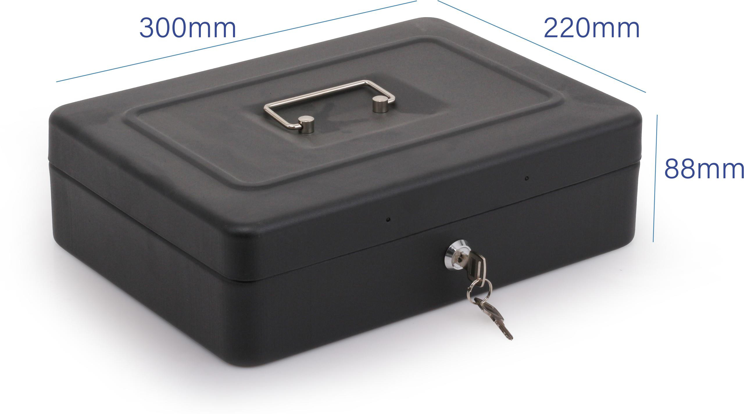 Kasetka metalowa RED Eagle BOX-300 na pieniądze