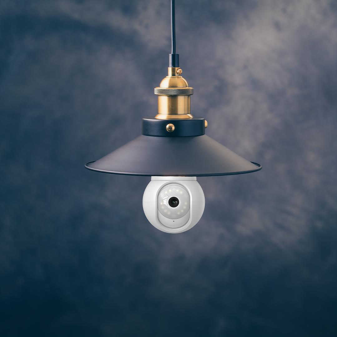 Engo Controls Ecam-E27- Smart Kamera Wi-Fi do lampy E27, 4MP - obrazek 2