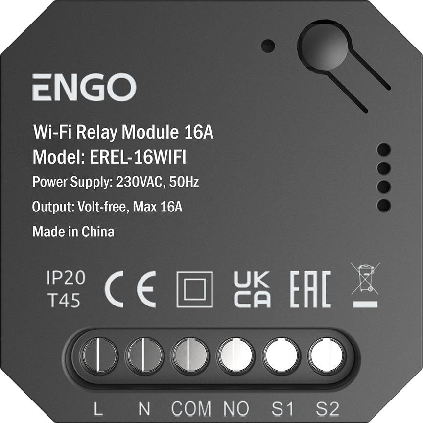 Engo Controls Erel-16WIFI - Smart Relay - inteligentny przekaźnik WIFI do systemu Engo Smart