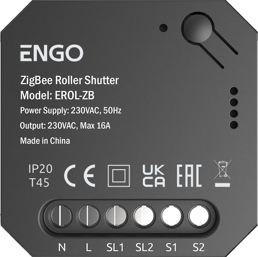 Engo Controls Erol-ZB - Sterownik Rolet do systemu Engo Smart, ZigBee