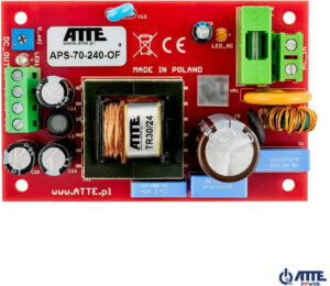 Zasilacz sieciowy Smps 24V 3A 72W Atte APS-70-240-OF