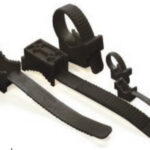 Uchwyt Paskowy DO Przewodów UP-22UV Czarny (100szt.)