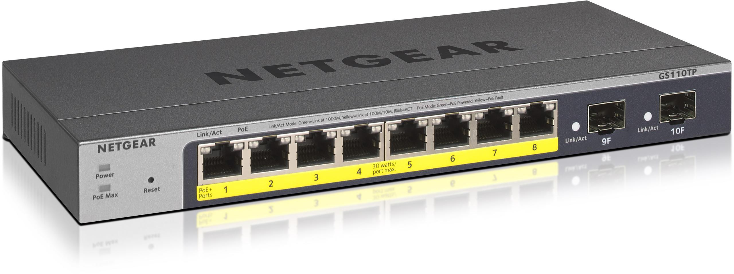 Switch Netgear GS110TP-300EUS