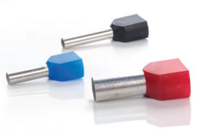 Tulejka Izolowana Podwójna 2,5mm2 Duid-2x2,5-10NB Niebieski (100szt.)