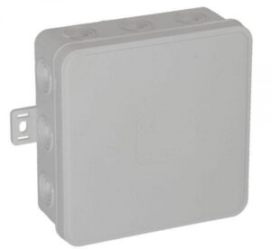 Puszka natynkowa pusta 12 wlotów Viplast V7 klik Biała IP54 100x100x41mm 037-01