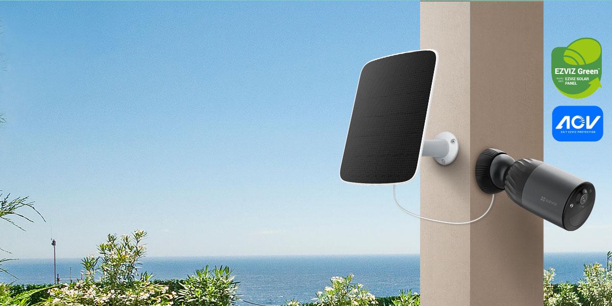 Kamera IP Ezviz BC1c 4K 8MPx bezprzewodowa z panelem solarnym - obrazek 5