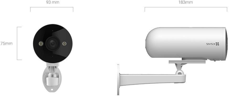 Kamera IP Ezviz H5 PoE 2K 3MPx