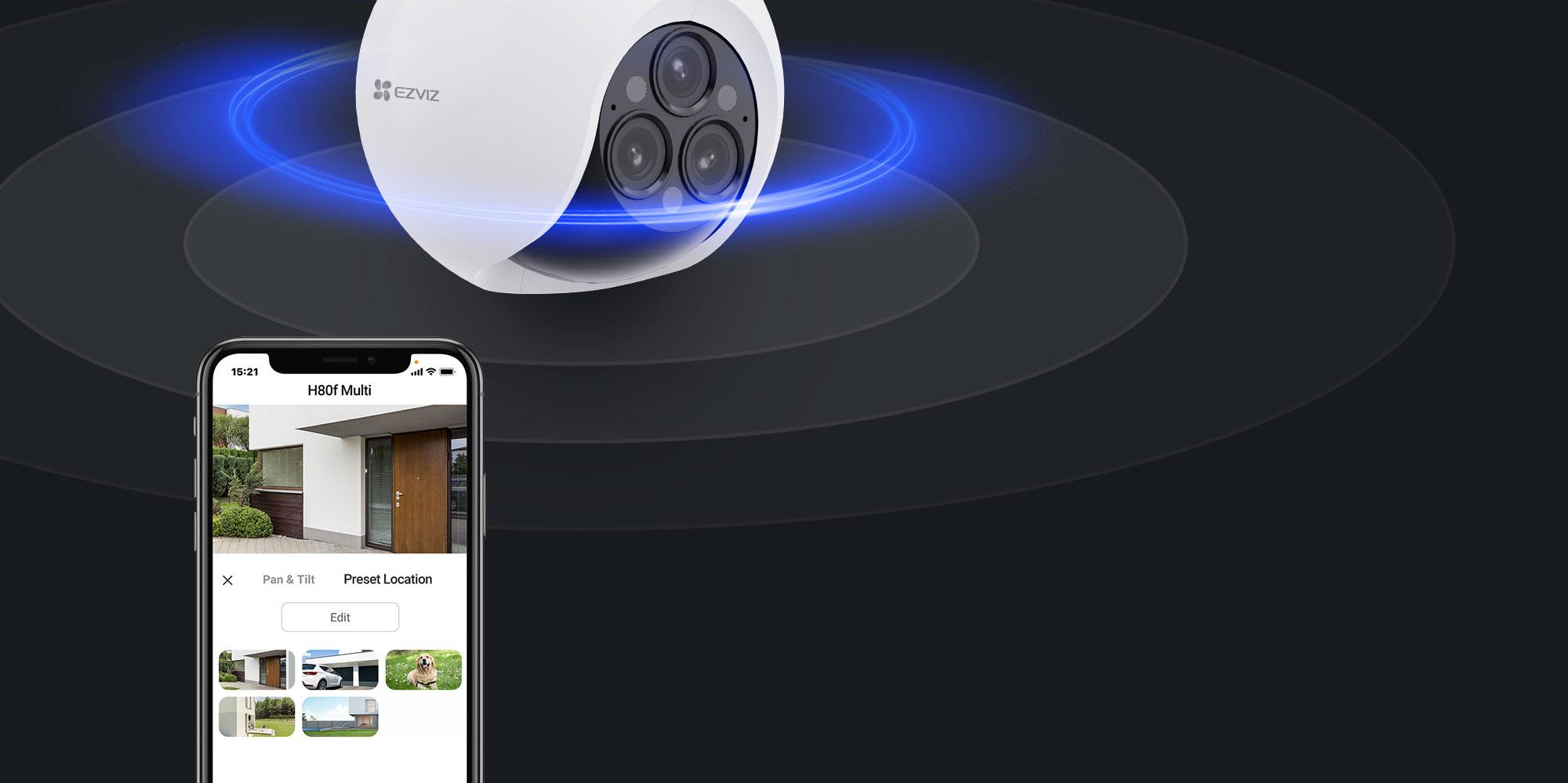 Kamera IP Ezviz H80f Multi z potrójnym obiektywem 12MPx (3 x 2K+) - obrazek 11