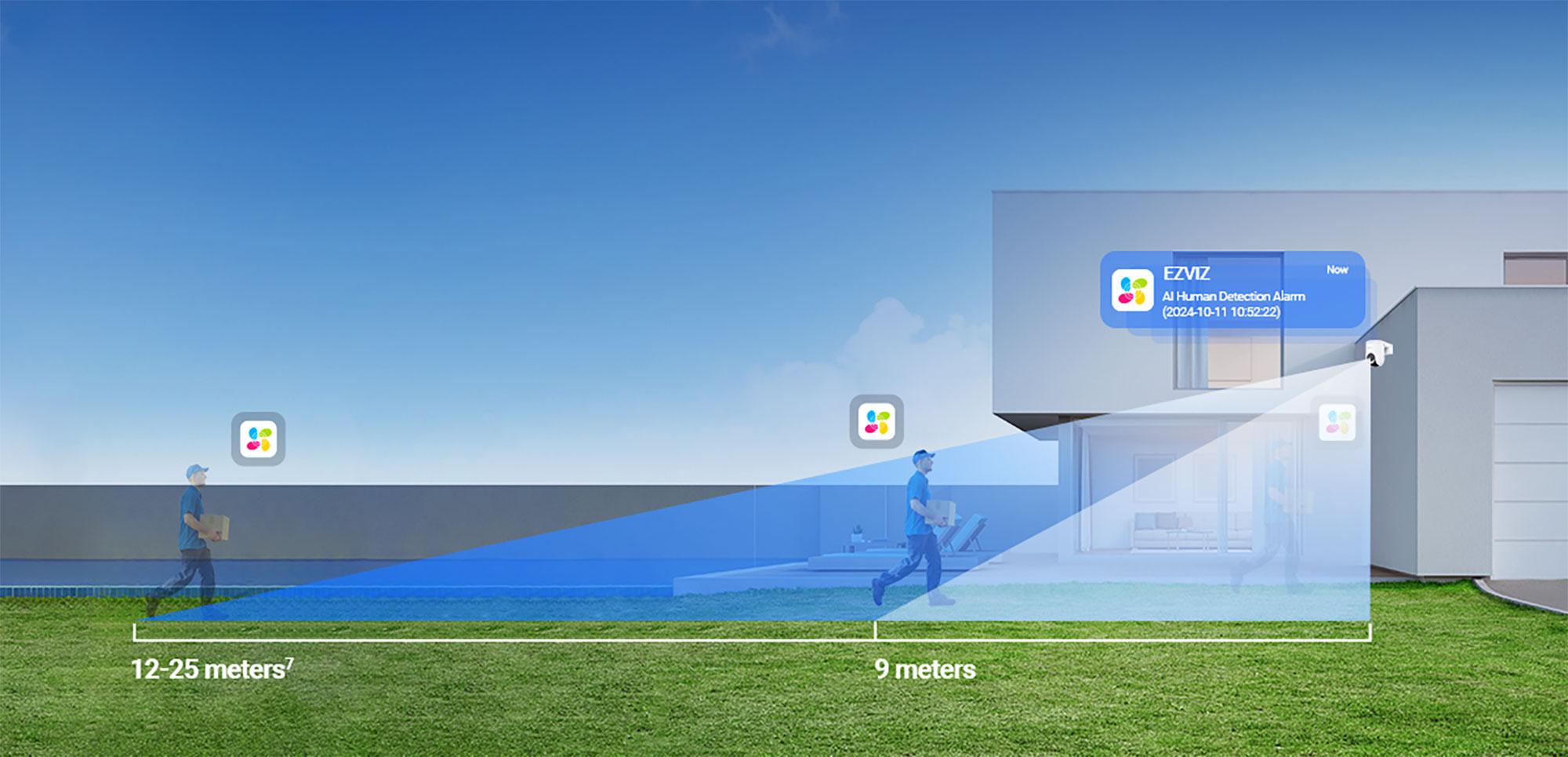 Kamera IP Ezviz HB8c Lite bateryjna PT Wi-Fi 4MP - obrazek 6