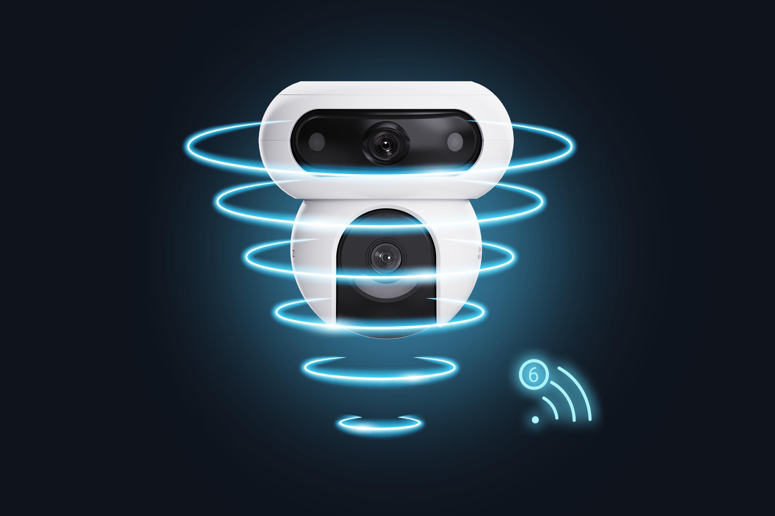 Kamera IP Ezviz HB90 z panelem solarny 8W dual 4MP+4MP Wi-Fi AOV - obrazek 12