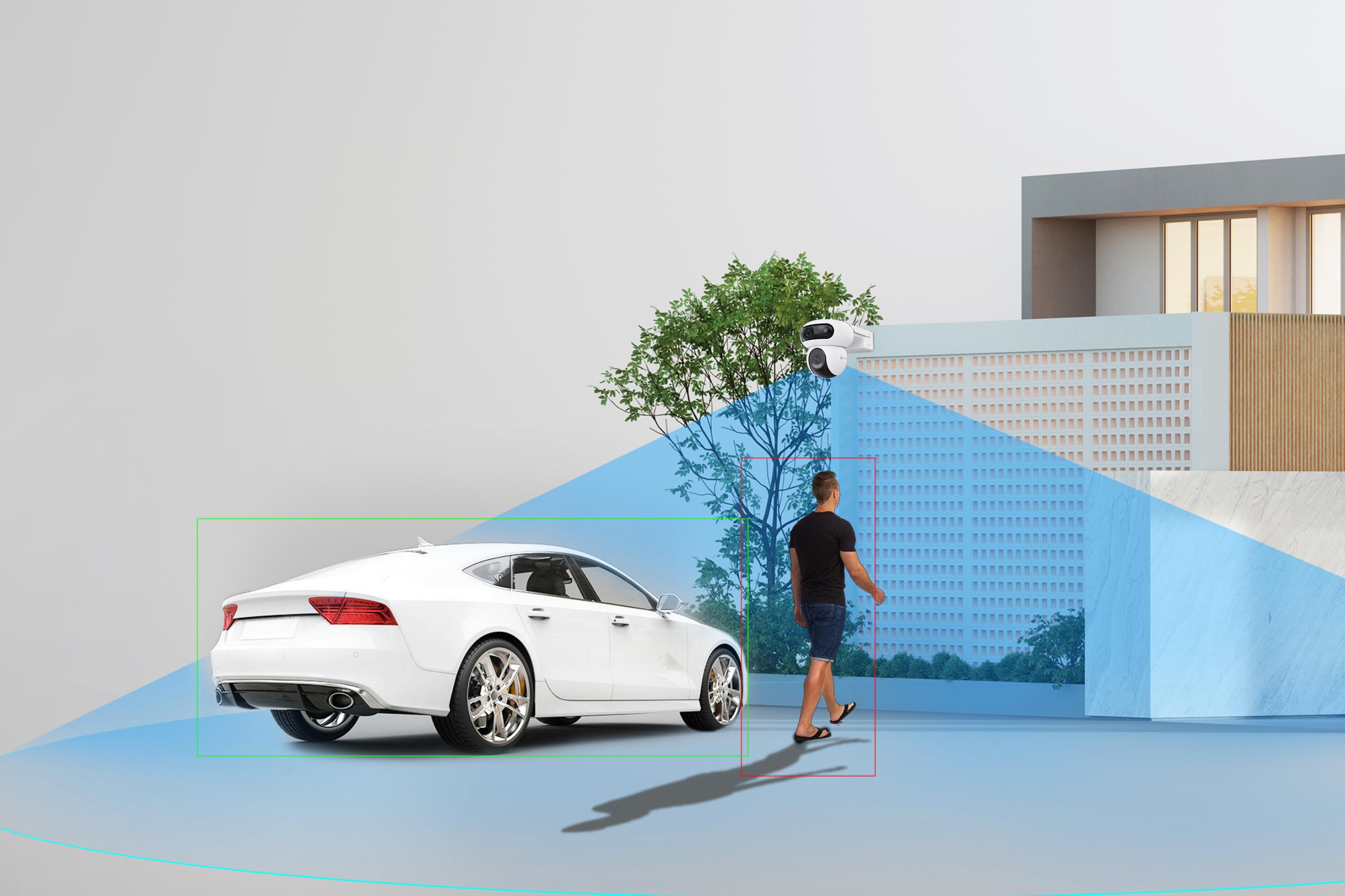 Kamera IP Ezviz HB90 z panelem solarny 8W dual 4MP+4MP Wi-Fi AOV - obrazek 8