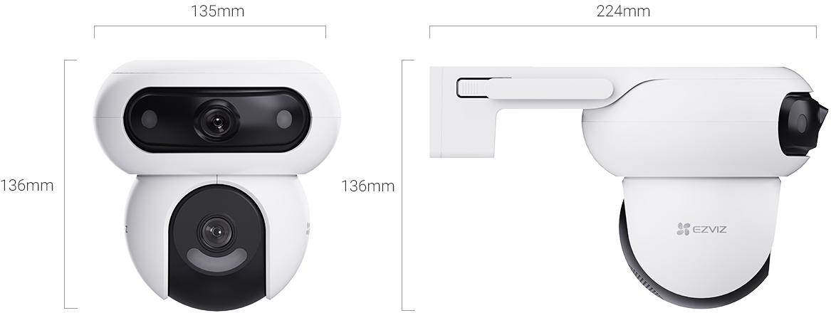 Kamera IP Ezviz HB90 z panelem solarny 8W dual 4MP+4MP Wi-Fi AOV - obrazek 15