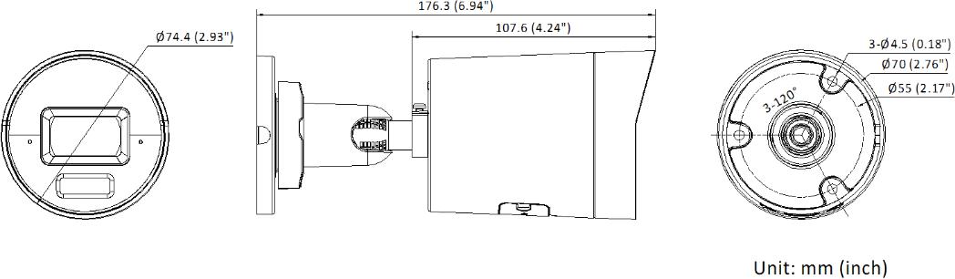 Kamera IP Hikvision DS-2CD2043G2-Lizy(2.8/4mm)