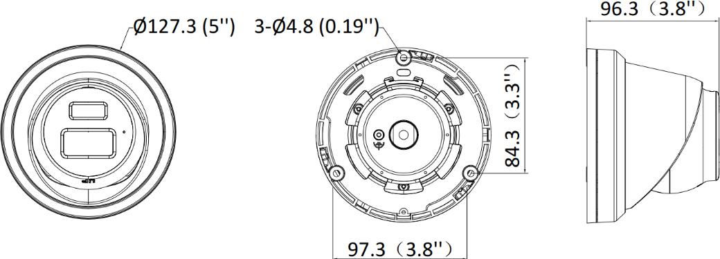 Kamera IP Hikvision DS-2CD2343G2-LI2U/SL 2.8mm Black PL