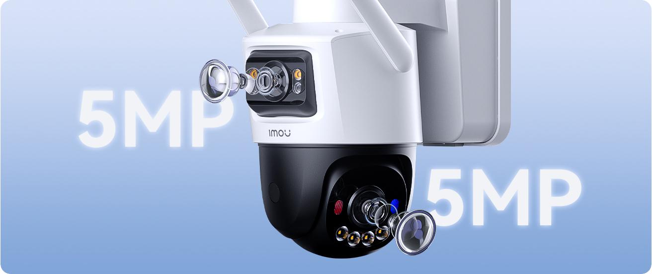 Kamera IP Imou AOV Dual 10MP (5MP+5MP) z panelem solarnym 2.4GHz WiFi+4G - obrazek 14