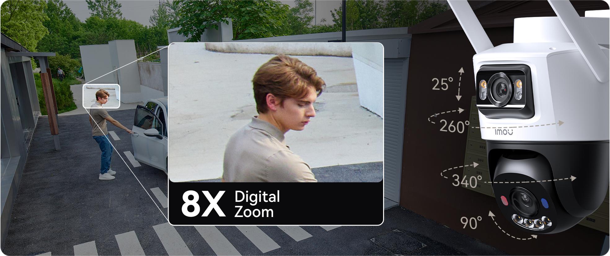 Kamera IP Imou AOV Dual 10MP (5MP+5MP) z panelem solarnym 2.4GHz WiFi+4G - obrazek 16