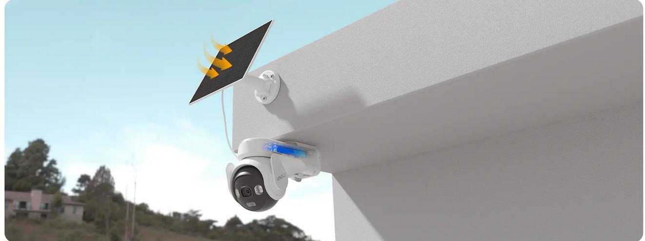 Kamera IP Imou AOV PT KIT 2.4GHz Wi-Fi i 4G 5MPx z panelem solarnym - obrazek 2