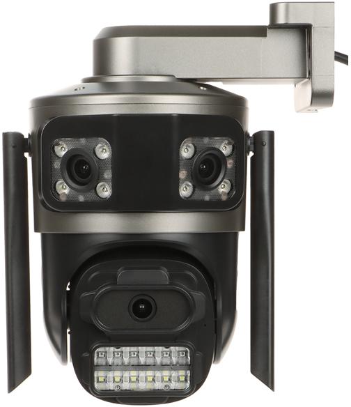 DELTA Kamera IP Obrotowa Zewnętrzna Icsee-W91SD-3 Wi-Fi Full-Color Panoramiczna 3 X 3 Mpx 3 X 3.6 mm