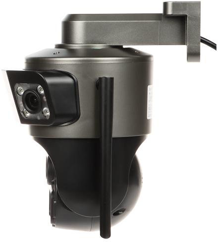 DELTA Kamera IP Obrotowa Zewnętrzna Icsee-W91SD-3 Wi-Fi Full-Color Panoramiczna 3 X 3 Mpx 3 X 3.6 mm