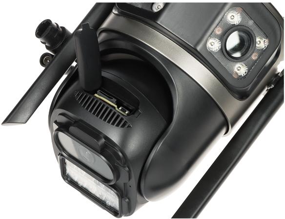 DELTA Kamera IP Obrotowa Zewnętrzna Icsee-W91SD-3 Wi-Fi Full-Color Panoramiczna 3 X 3 Mpx 3 X 3.6 mm