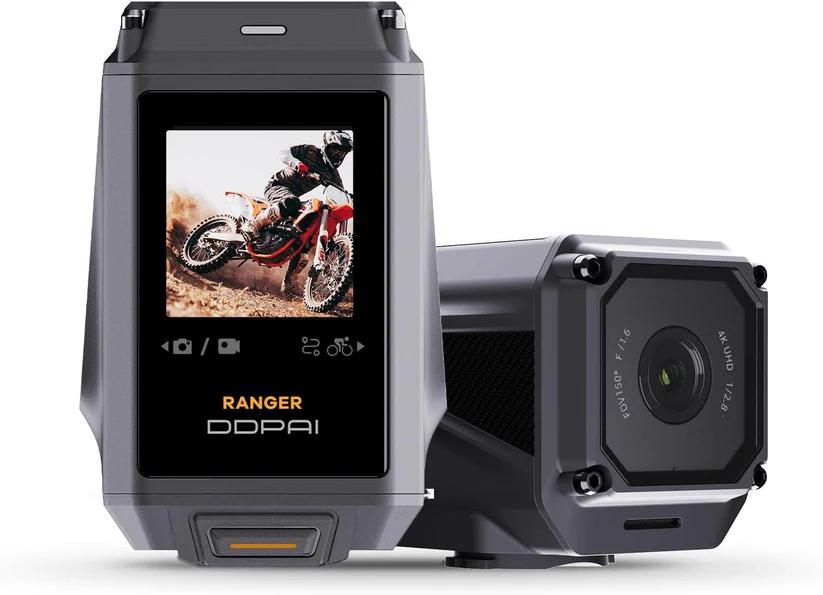 Wideorejestrator Ddpai Ranger Riding Camera